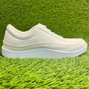 Allbirds Canvas Pacers Womens Size 9 Beige White Walking Running Shoes Sneakers